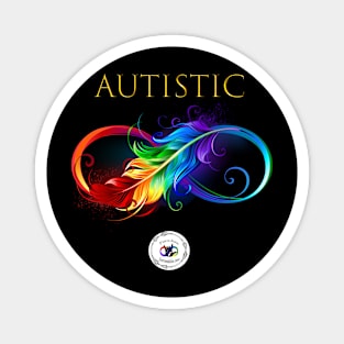 Autistic Rainbow Infinity Magnet